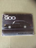 SAAB 900 Instruktionsbok M1986