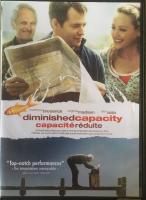 Diminished capacity/Capacit&eacute; r&eacute;duite