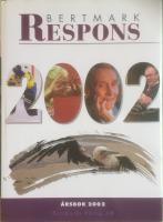 Bertmark Respons &Aring;rsbok 2002