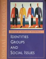 Identities, groups and social issues