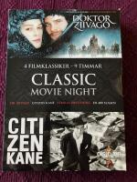 Classic movie night: Dr Zjivago, Citizen Kane, Afrikas drottning, De 400 slagen