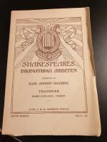 Shakespears dramatiska arbeten Tragedier 