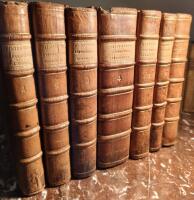 Lagfarenhets-Bibliothek (1796&ndash;1803). Komplett i 7 volymer. Flintberg. Proveniens J. M. Wenstr&ouml;m