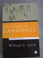 Philosophy of language