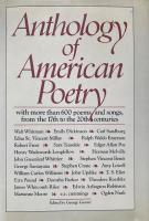 Anthology of American Poetry