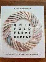 Knit fold pleat repeat