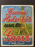 Barna Hedenh&ouml;s reser till Paris