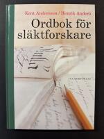 Ordbok f&ouml;r sl&auml;ktforskare
