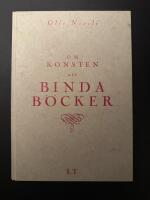 Om konsten att binda b&ouml;cker