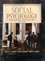 Social Psychology