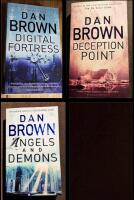 3 böcker: Digital fortress + Deception point + Angels & demons