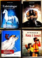 4 b&ouml;cker: Enh&ouml;rningar + Troll + Minifakta om sn&ouml;skotrar + Kaos i kanot 