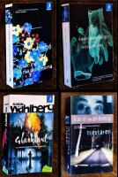 4 b&ouml;cker: Flickan med majblommorna +  Sista jouren + Glasklart + Tr&ouml;staren 