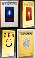 4 b&ouml;cker: Zen + Handtydning + Shamanism + Reinkarnation