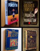 4 b&ouml;cker: The Phantom of Manhattan + Icon + Devils hunt + Firebird