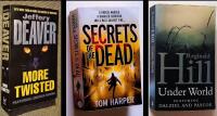 3 b&ouml;cker: Secrets of the Dead + Under World (Dalziel och Pascoe) + More twisted