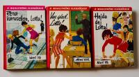 3 b&ouml;cker: ena karusellen, Lotta + Var glad, Lotta + Hejda dig, Lotta   