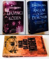 3 b&ouml;cker (2 romaner och en uppslagsbok om vad som &auml;r verkligt): Da Vinci-koden + &Auml;nglar och demoner +  Kn&auml;ck Da Vinci-koden Om verkligheten bakom succeromanen