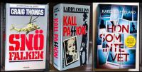 3 sp&auml;nnande b&ouml;cker: Sn&ouml;falken + Kall passion + Hon som inte vet  