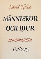 MÄNNISKOR OCH DJUR