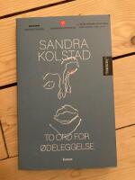 To ord for &oslash;deleggelse 