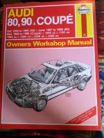 Audi owners workshop manual Audi 80, 90 & Coupe 