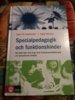 Specialpedagogik och funktionshinder