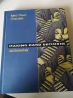 Making hard decisions with DecisionTools