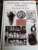 Pottery analysis - a sourcebook