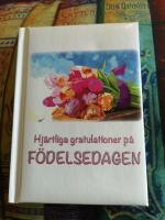 Hjärtliga gratulationer på födelsedagen