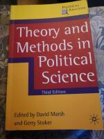 Theory and methods in political science