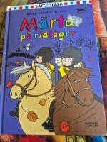 M&auml;rta p&aring; ridl&auml;ger