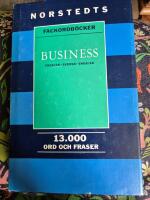 English business dictionary : engelsk-svensk-engelsk
