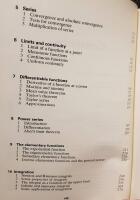 Introductory mathematical analysis