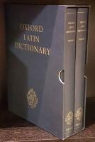 Oxford Latin Dictionary (Volume 1 + Volume 2 )