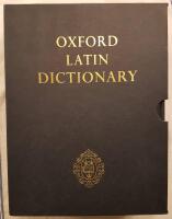 Oxford Latin Dictionary by P.G.W. Glare | Goodreads
