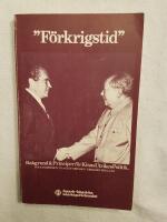 "F&ouml;rkrigstid" : bakgrund och principer f&ouml;r Kinas utrikespolitik