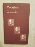 Hemligheter - Libretto av Magnus Florin till en opera av Jonas Forssell