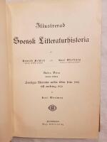 Illustrerad svensk litteraturhistoria - Del I + Del II.1 + Del II.2 (Originalutg&aring;van i tv&aring; band om tre volymer komplett)