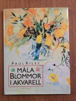 M&aring;la blommor i akvarell