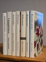 (7x Ivarsson) Skiljemuren. S&ouml;nderfallet. Uppg&ouml;relsen. Molnspanare. Splittringen. Rosornas g&aring;rdar. M&ouml;rker&ouml;vning. [Serien om  textilfoket i V&auml;varbygd + novellsamling]