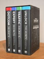 The Secrets Trilogy (4 Book Set: Dotcom Secrets; Expert Secrets; Traffic Secrets; Unlock the Secrets)