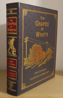 The Grapes of Wrath by John Steinbeck - Easton Press Deluxe Edition: Signed and Numbered Limited Edition #60/1200 (Certificate of Authenticity included)