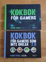 Kokbok f&ouml;r gamers som inte orkar + Kokbok f&ouml;r gamers: Mission completed