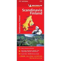 Scandinavia, Finland (Michelin Motoring and Tourist Map 711)
