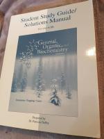 Student Study Guide / Solutions Manual