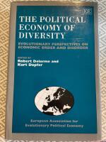 The political economy of diversity - evolutionary perspectives on economic order and disorder