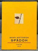 Sp&aring;dom : dikter