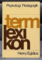 Termlexikon, psykologi pedagogik