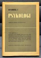 Handbok i psykologi